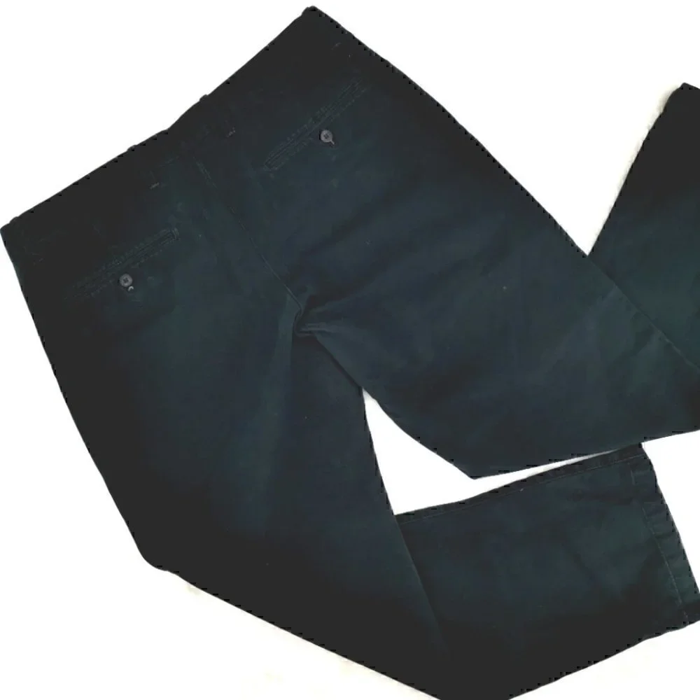 Gap Men's 34 x 30 Relaxed Black Dress Pants